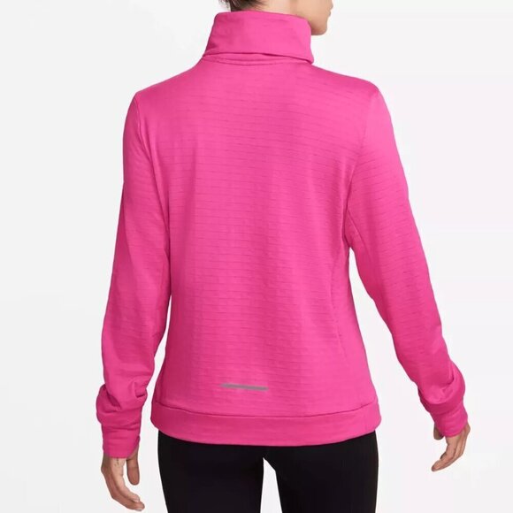 NWT Nike Therma Fit Element Swift Turtleneck Pink Running Top - Picture 2 of 8